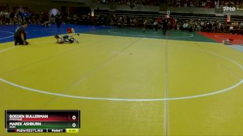 50 lbs Champ. Round 1 - Boeden Bullerman, Pipestone vs Marek Ashburn, ACGC