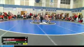 110 lbs Semis (4 Team) - Jackson Schaefer, Mater Dei vs Sean Breedlove, Center Grove
