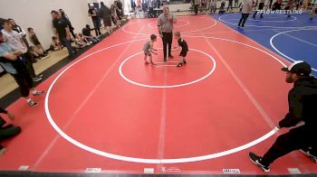 49 lbs Consi Of 8 #2 - Kyle McCully, Tulsa Blue T Panthers vs Kamden Justice, Pryor Tigers