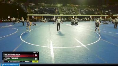 85 lbs Cons. Round 2 - Brody Westrem, Moen Wrestling Academy vs Colby Carhill, Iowa