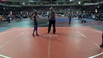 57 lbs Consi Of 8 #2 - Angel Estrada, Dumas Youth Wrestling Club, Inc. vs Sebastian Rascon, El Paso Wildcats