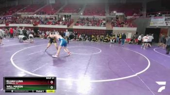 215 lbs 2nd Wrestleback And Semi-finals(16 Team) - Elijah Luna, Amarillo vs Will Mason, Grapevine