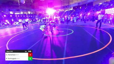 123 lbs Round Of 16 - Carsen Hanshaw, Beatrice WC vs Ryker Schingeck, Aviators