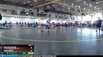 138 lbs Round 3 (4 Team) - Xara Bacci, Black Mambas Blue vs Kaylee Easter, Charlies Angels Black