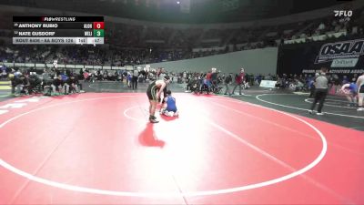 6A Boys 126 lbs Cons. Round 3 - Anthony Rubio, Aloha Boys vs Nate Gusdorf, West Linn Boys