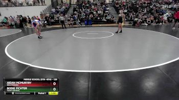 125 lbs Cons. Round 2 - Aidan McMurtry, BullTrained vs Bodie Fichter, Team Central