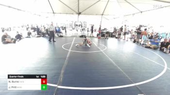 74 lbs Quarterfinal - Noah Burns, Tucson Pride WC vs James Pritt, NexGen RTC
