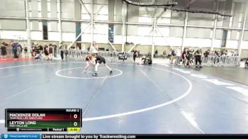 73-79 lbs Round 2 - Mackenzie Dolan, Team Real Life Wrestling vs Leyton Long, Post Falls WC