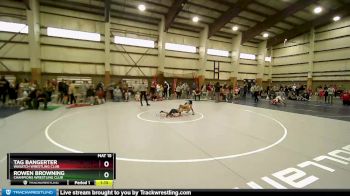 88 lbs Quarterfinal - Rowen Browning, Champions Wrestling Club vs Tag Bangerter, Wasatch Wrestling Club