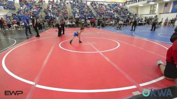 46 lbs Round Of 16 - Maverick Meyer, Skiatook Youth Wrestling vs Everett Long, Tiger Trained Wrestling