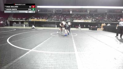 285 lbs 3rd Place - Paul Ballard, Iowa State vs Jason Smith, Grand Valley State