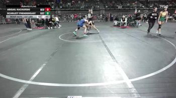 127 lbs Consolation - Abigail Nachurski, Medford vs Scarlett Prendergast, North Hunterdon