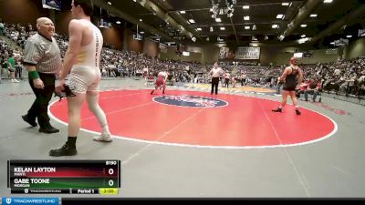 Cons. Semi - Gabe Toone, Morgan vs Kelan Layton, Manti