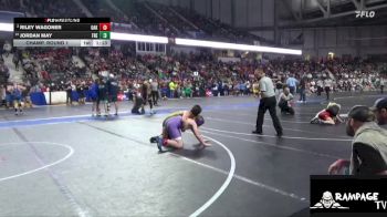 110 lbs Champ. Round 1 - Jordan May, Fredonia vs Riley Wagoner, Oakley