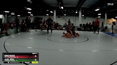 105 lbs Semis (4 Team) - Gino Bozzi, Mat Assassins Red vs Alex Jena, Cordoba Trained