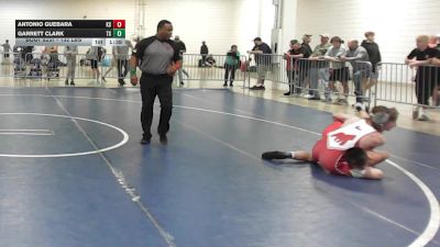 132 lbs Consi Of 64 #2 - Antonio Guebara, KS vs Garrett Clark, TX