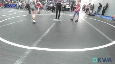 61 lbs Round Of 16 - Randy Wanzer, Chandler Takedown Club vs Tim Burke, Choctaw Ironman Youth Wrestling