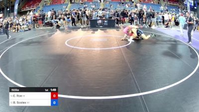 150 lbs Cons 32 #2 - Eli Roe, MI vs Bryston Scoles, WI