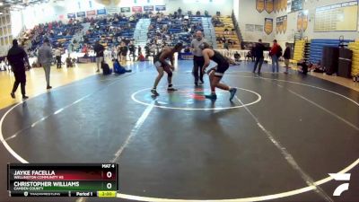 150 Blue Round 5 - Christopher Williams, Camden County vs Jayke Facella, Wellington Community Hs