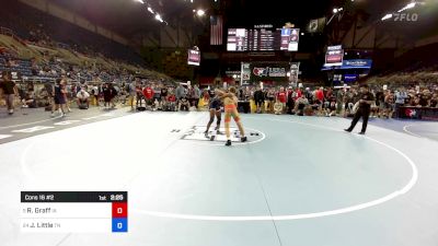 132 lbs Cons 16 #2 - Ryker Graff, IA vs Jarvis Little, TN