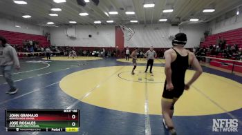 128 lbs Champ. Round 2 - John Gramajo, Novato High School vs Jose Rosales, Elsie Allen High School
