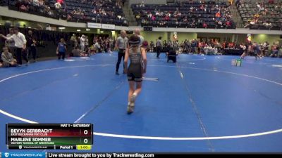 70 lbs Quarterfinal - Bevyn Gerbracht, East Buchanan Mat Club vs Marlene Sommer, Victory School Of Wrestling