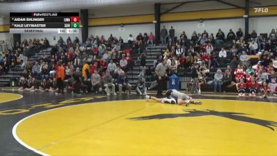 144 lbs Semifinal - Kale Leymaster, Xavier, Cedar Rapids vs Aidan Ehlinger, Linn-Mar