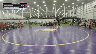 207 lbs Alex Gosnell, Pennsylvaniia Red vs Keleigh Russell-Smith, Idaho