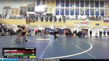 152 lbs Cons. Round 1 - Nyisha Gindelberger, South Bend Riley vs Janiah Juarez, Penn