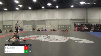 55 lbs Prelims - Gage Southwhick, POWA vs Roman Tyler, Team Techfall