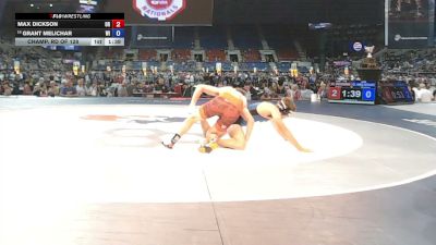 175 lbs Champ. Rd Of 128 - Max Dickson, Oregon vs Grant Melichar, Wisconsin