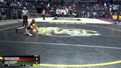 134 lbs Cons. Semi - Liam Hughes, Storm Youth WC vs Sean Martinez, Peoria Razorbacks WC