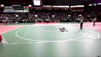 65 lbs Champ. Round 1 - Nico Rizzo, BKV1 vs Ethan Suer, ELR1