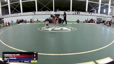 106 lbs Placement Matches (8 Team) - Morgan Hyland, Pennsylvania vs Ella Thomas, Ohio