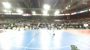 120 lbs Champ. Round 1 - Irina Paloney, Reed vs Avrey Robinson, LaGrande