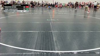 120 lbs Cons. Round 2 - **Braxton Myers, Rockmart Takedown Club vs Koby Kirkpatrick, Rockmart Takedown Club