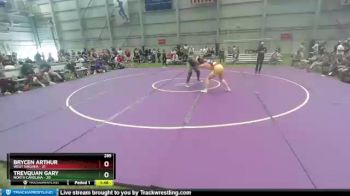 285 lbs Round 5 (6 Team) - Brycen Arthur, West Virginia vs Trevquan Gary, North Carolina