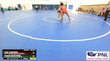 189/215 5th Place Match - Jose Guerrero, Daniel Cormier Wrestling Academy vs Mason Kartchner, Sanderson Wrestling Academy