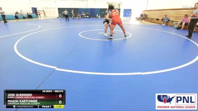 189/215 5th Place Match - Jose Guerrero, Daniel Cormier Wrestling Academy vs Mason Kartchner, Sanderson Wrestling Academy