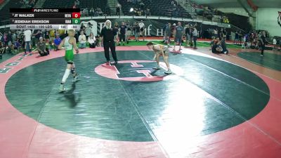 100 lbs Semis - Jedidiah Erekson, Idaho vs JT Walker, Nevada