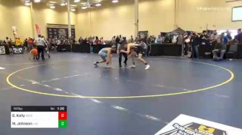 147 lbs Prelims - Gavin Kelly, Brookville vs Maxim Johnson, Line Mountain