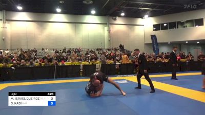 MARIO ISRAEL QUEIROZ vs OMAR KADI 2023 World IBJJF Jiu-Jitsu No-Gi Championship