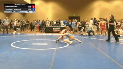94 lbs Cons. Semis - Connor Clark, Steller Trained vs Garrett Whalen, Steller Trained