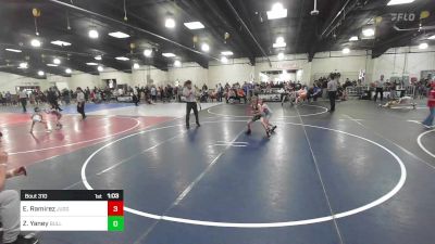 69 lbs Rr Rnd 2 - Ezekiel Ramirez, Juggernaut WC vs Zander Yaney, Bulldogs Jr Wrestling