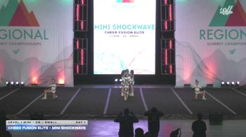 Cheer Fusion Elite - Mini Shockwave [2026 L1 Mini - D2 - Small DAY 1] 2026 The Midwest Regional Summit