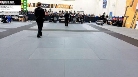 Demetre Mania vs Grayson Pak 2026 PBJJF Pan American Jiu-Jitsu Championships