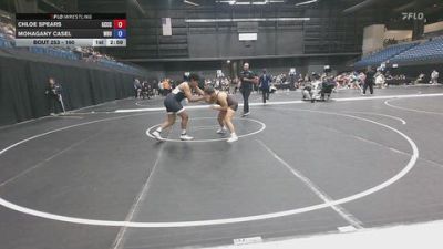 160 lbs Cons. Round 5 - Chloe Spears, Garden City CC vs Mohagany Casel, Wayland Baptist University