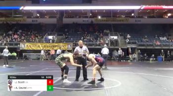 165 lbs Quarterfinal - Joe Scott, Liberty University vs Alec Deutel, The Apprentice School