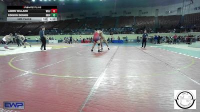 3rd Place - Aiden Willard, Weatherford vs Edison Dennis, Broken Arrow