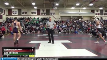 182 lbs Cons. Round 3 - Damion Castellanos, South Tama County vs Luke Schneider, Alburnett